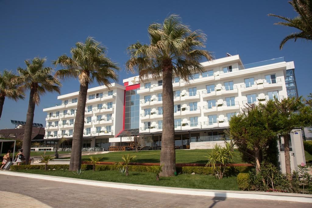 Premium Beach Hotel Golem  Exteriér fotografie